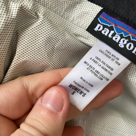 Patagonia Torrent Shell Waterproof Trenchcoat Small Black - Picture 7 of 11